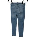 Liverpool  The Skinny Cop Raw Hem Jeans 0 25 Photo 1