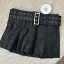 Princess Polly Leather Skirt Photo 0