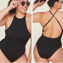 ANDIE  Swim The Asbury One Piece Swimsuit Black Size Medium Photo 1