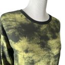 LuLaRoe  Hudson Top‎ Green Black Tie Dye Long Sleeve Blouse Women Size XS NEW Photo 4