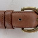 Coach  Brown Leather Belt Size Medium 8400 in British Tan Solid Brass Buckle Photo 7