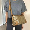 CELINE  Macadam Diffusion Tan Canvas and Leather Crossbody Bag Photo 13