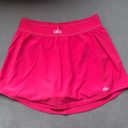 Alo Yoga Match Point Tennis Skirt Pink Summer Crush XS Photo 4