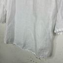 lungo l'arno Lungo L’arno Linen Peasant Blouse 3/4 Sleeves Lace Top Photo 7