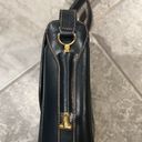 Gucci  Leather Shoulder Bag, in Deep Navy with Gold Tone Photo 3