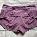 Lululemon  Speed Up Short 2.5" Jubilee Purple Women Size 4 Photo 3