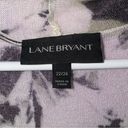 Lane Bryant  2X Duster Sheer Open Front Longline Cardigan Floral Robe Photo 1