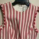 Alexis  x Revolve Cara Dress in Red Cream Stripes- Size Medium Photo 3