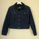 Hudson Jeans Hudson Denim Jean Fleece Lined Trucker Jacket M Photo 0