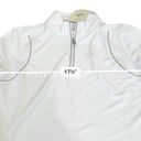 ep pro  White golf polo with gray trim The SAVOY Size Medium NEW Photo 8