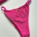 Blackbough  Hot Pink Terry cloth Bikini NEW Photo 5