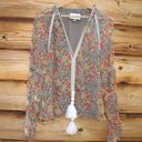 Alexis  Samera Floral Long Sleeve Top Blouse Photo 2