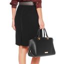 Kate Spade  Ulisse Wool Crepe Black Straight Pencil Skirt Size 0 Photo 1