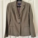 Banana Republic  - Women’s Brown Pinstripe Blazer - Size 10 Photo 0