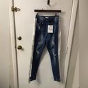 Aphrodite  AP Blue Cowgirl Fringe Festival Jean Size 9 Juniors Western Wear Photo 39