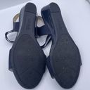 Life Stride wedge sandals navy blue women Size 7 1/2M Photo 8