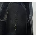 Cole Haan  Suede Black Booties Women's Size 7B Stretch Sides Western Leather Photo 7