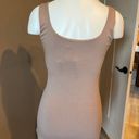 Naked Wardrobe Hourglass Midi Dress Nude Tan Large New Photo 5