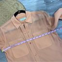 Equipment  femme 100% silk peach button down blouse Photo 2