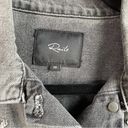 Rails  stars knox black faded denim jacket size XS Photo 6