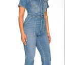 Good American  Fit For Success Denim Jumpsuit // NWT Photo 2