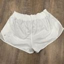 Lululemon white high rise hotty hot  shorts 2.5” Photo 4