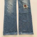 DKNY  Ludlow Cropped Boyfriend Fit Denim Pants Distressed Patches & Lace Jeans 2 Photo 6