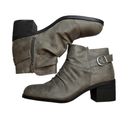 Bella Vita  Grey Bootie Stacked Heel Size 9 New Photo 66