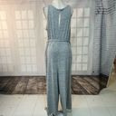 Gap  Grey knit casual Sleeveless tie waist Jumpsuit Size XXL Photo 6