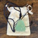 Raw Green Fluorite Necklace Photo 4