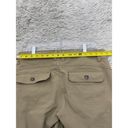 prAna  Womens Gorpcore Hiking Athleisure Pants Beige Nylon Pull On Size 10 Photo 5