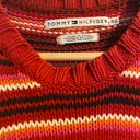 Tommy Hilfiger Red Sweater Vest sz S Photo 2