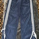 Edikted Remy Tie Detail Track Pants in Navy Photo 3