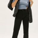 Everlane  High Rise Straight Leg Crop Black Size 00 NEW Photo 0