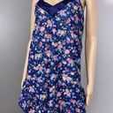 Petra Fashions Vintage  Polyester Floral Ruffle Chemise Nighty Lingerie Medium Photo 0