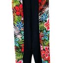 Line and Dot NWT  Rainbow Tropical Silk Pants Cropped Size Small S NEW Photo 2