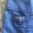 Cherokee & sanibel medical scrub matching scrub set ceil blue medium petite Photo 4