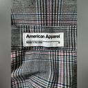 American Apparel  Gray Plaid Mini Skirt Photo 5