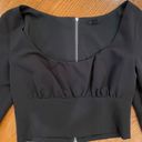 NBD  Black Kasper Long Sleeve Top Photo 2