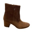 Toms  Women's Evie Zippered Casual Boots Ankle Mid Heel Brown Sz 6 NEW Photo 9