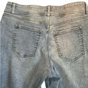 Lane Bryant  Women Jean Shorts Light Wash Longer Length Size 18 Blue Denim Staple Photo 3