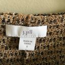 J.Jill  Tweed Sweater Midi Sleeveless Dress‎ Beige Womens Size S Pockets Photo 7