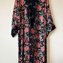 Natori Floral Long Duster Robe M Photo 0