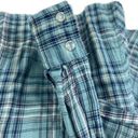 Style & Co  Plaid Button Up Long Sleeve Pearl Snap Blouse Sz XS Photo 4