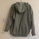 Brandy Melville  | Heavyweight Sage Green Zip Up Hoodie Sweatshirt Photo 1