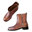 Jimmy Choo NEW  DONDO Moto Boots size 38.5 in Rosewood Photo 0