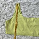 Good American  Women’s Scuba hot shoulder bikini top in key lime001 size 6 Photo 5