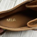 MIA  Baylie Taupe Suede Lace-Up Wedge Bootie 7M Photo 7