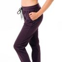 Zyia Active Peak Fig Purple Zipper Ankle Joggers Size XS Photo 0