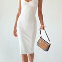 Princess Polly White Midi Dress Photo 0